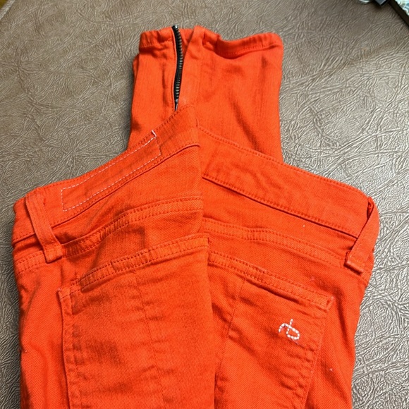Rag & Bone Zipper Capri Denim size 25 - Picture 3 of 4